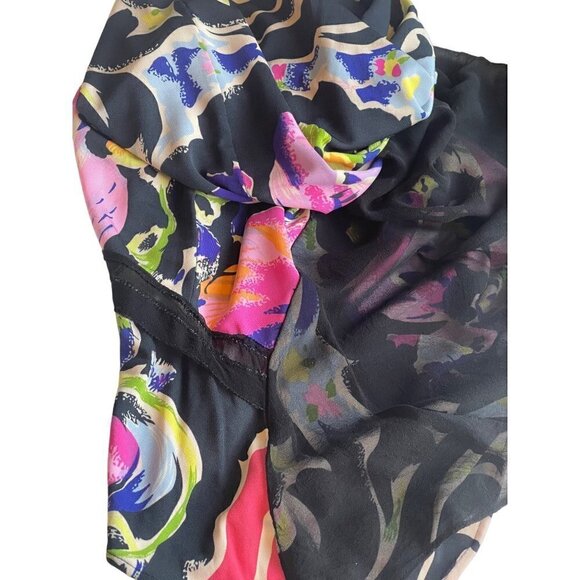 Yigal Azrouel women’s skirt small  high low hem  100% Silk - Picture 4 of 5